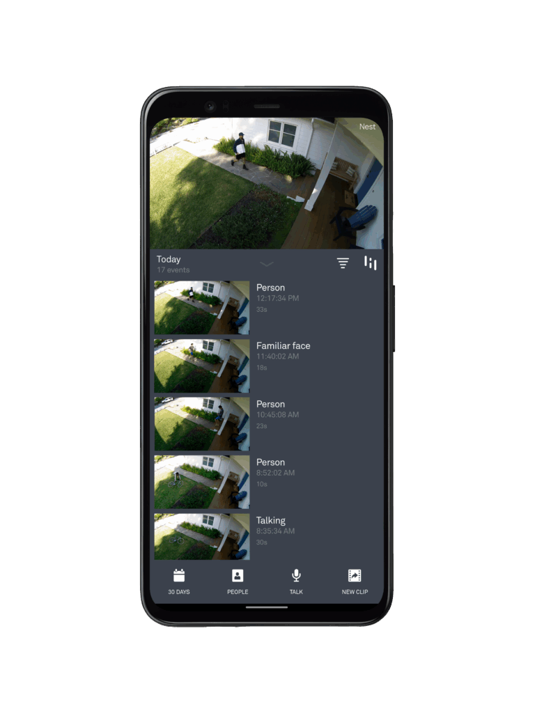 Home Security Camera App