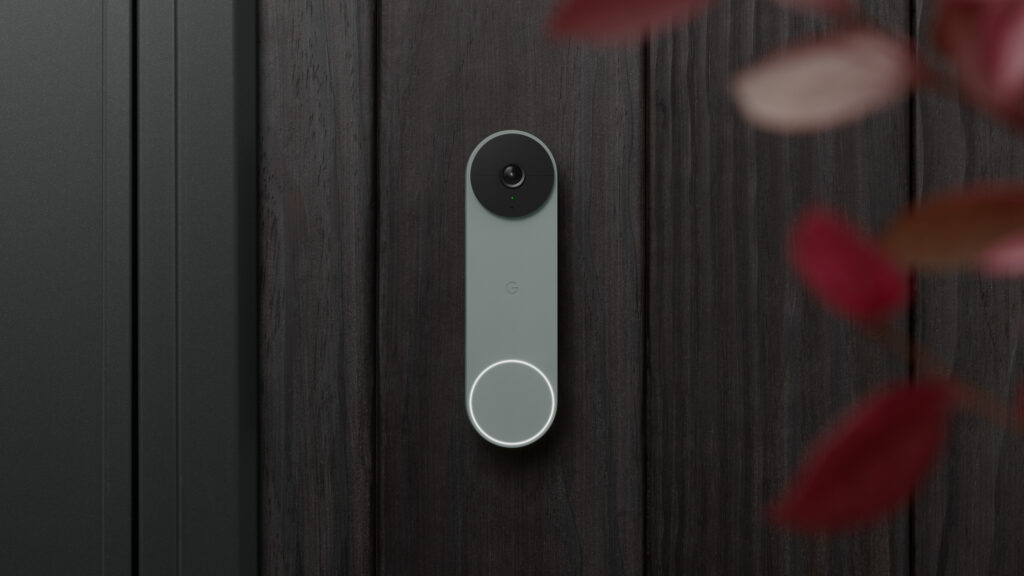 home security system with video doorbell