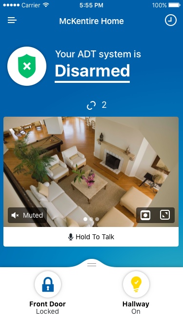 real time two way voice security camera