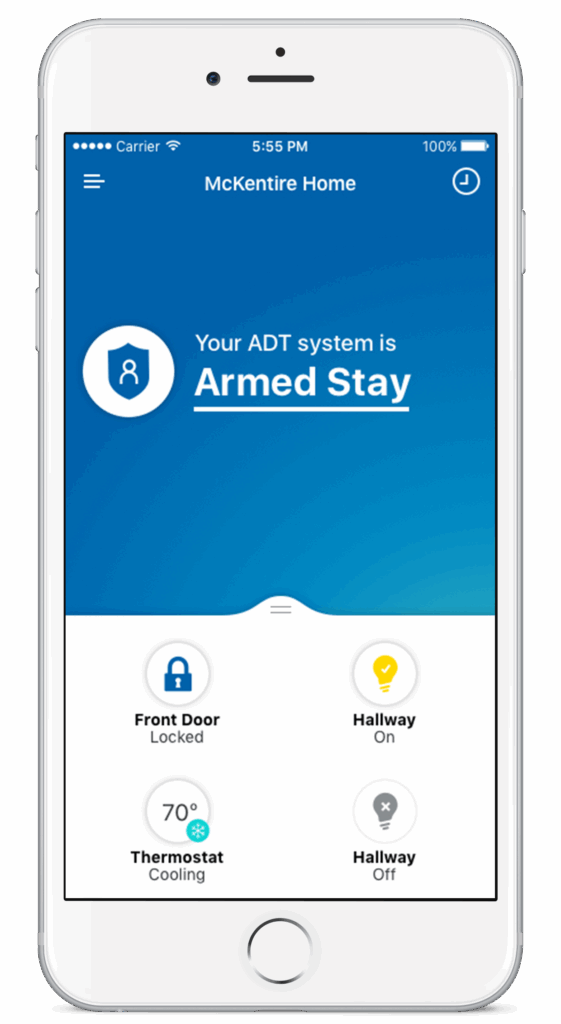 SOuth Florida Home Security Systems with ADT smart home app