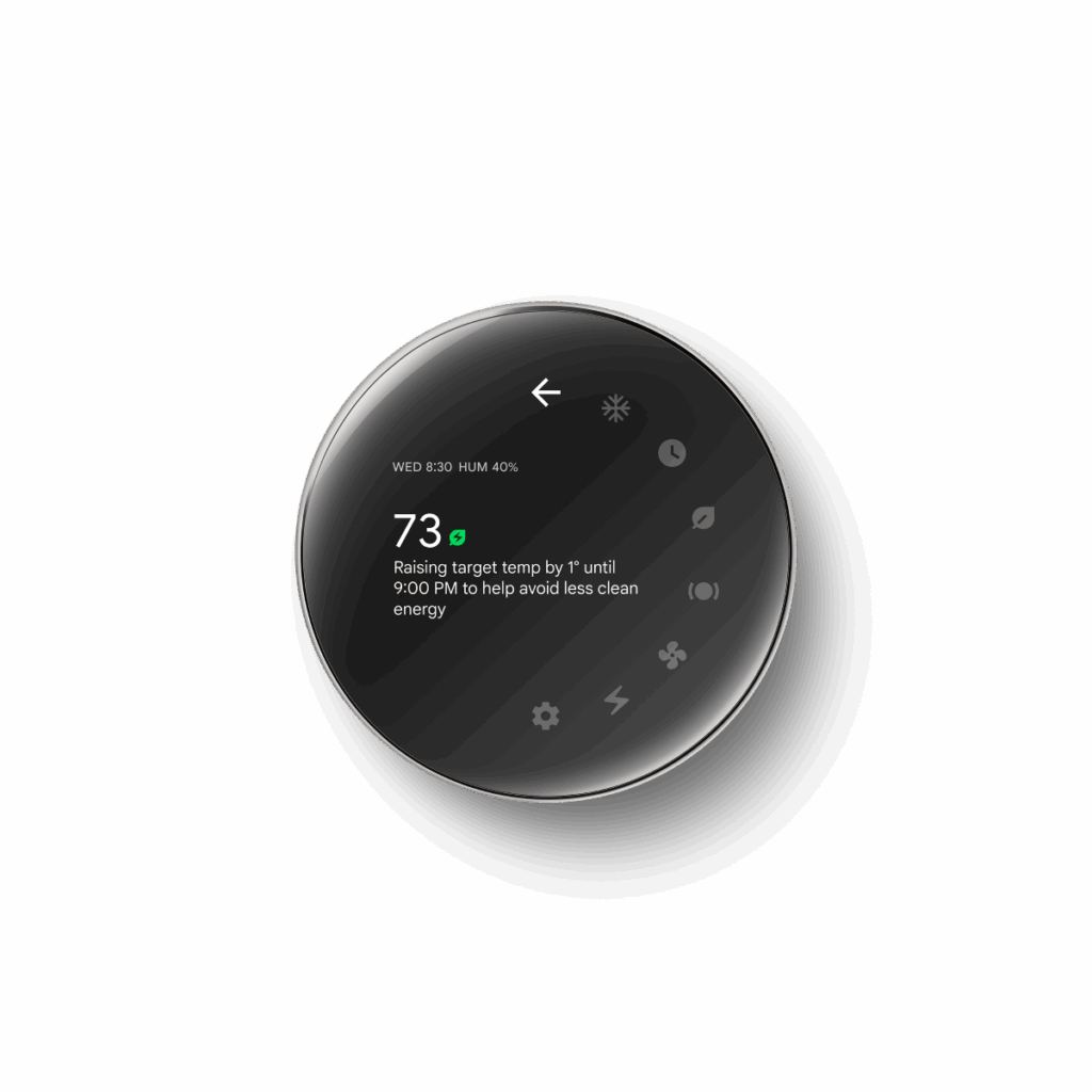 Smart thermostat for home automation