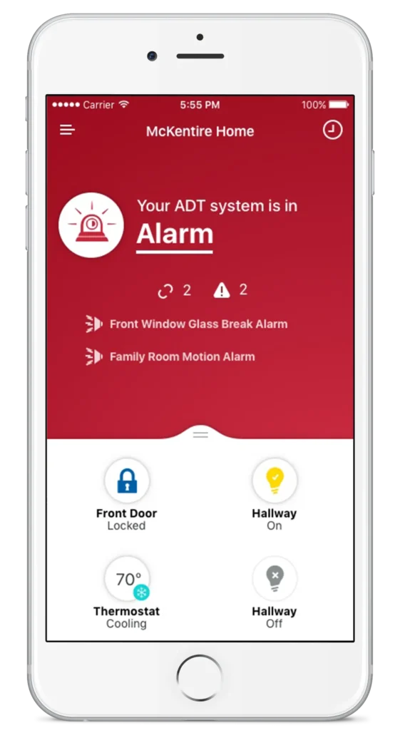 remote security alerts