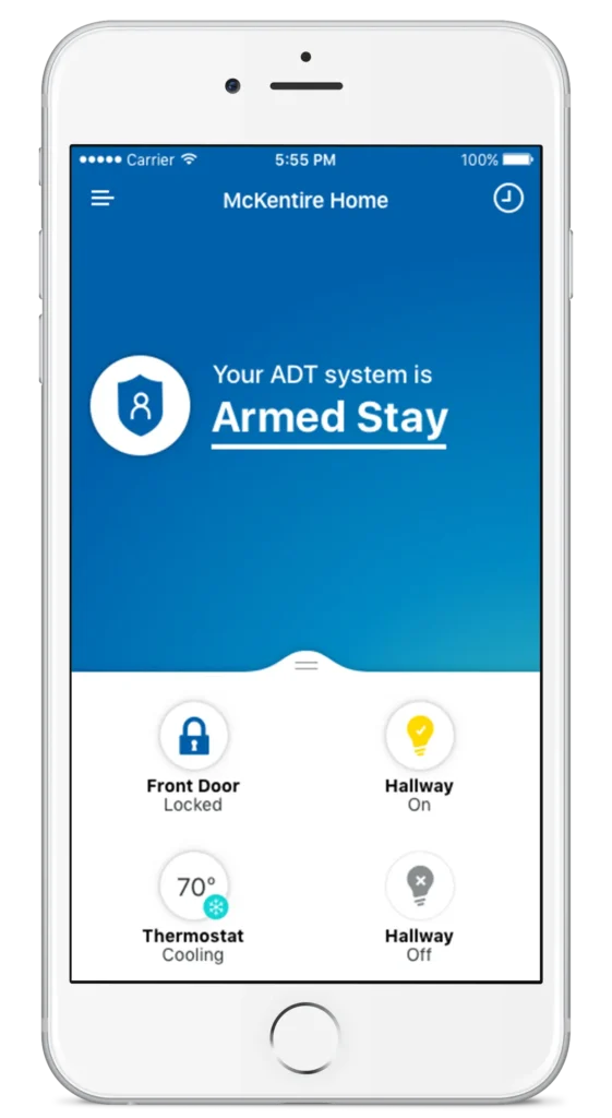 Security System remote app