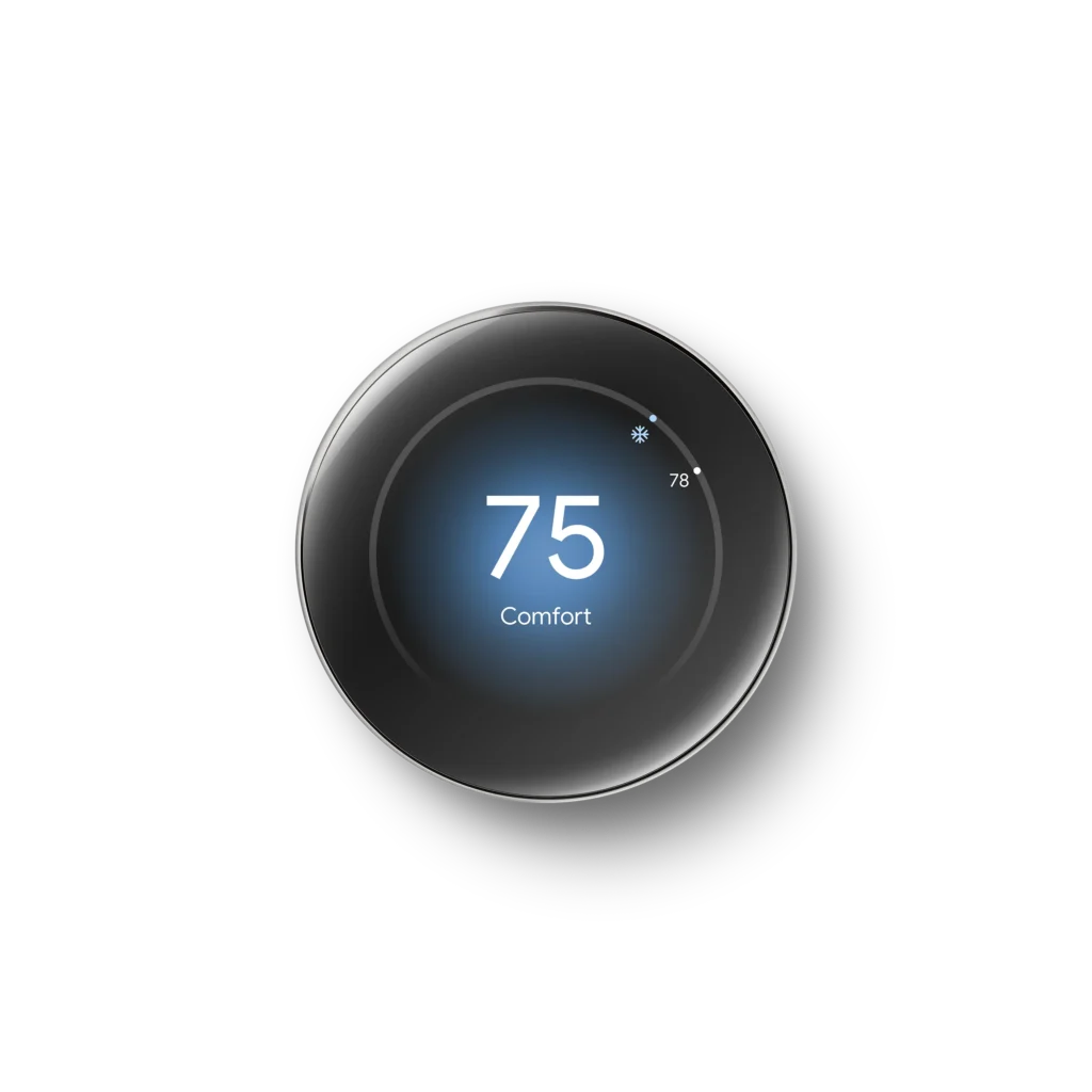 ADT smart thermostat and energy management interface
