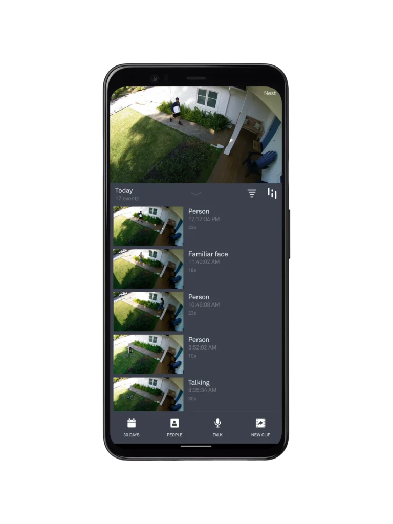 Home Security Camera App