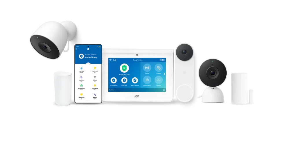 Smart home security equipment and ADT devices in South Florida
